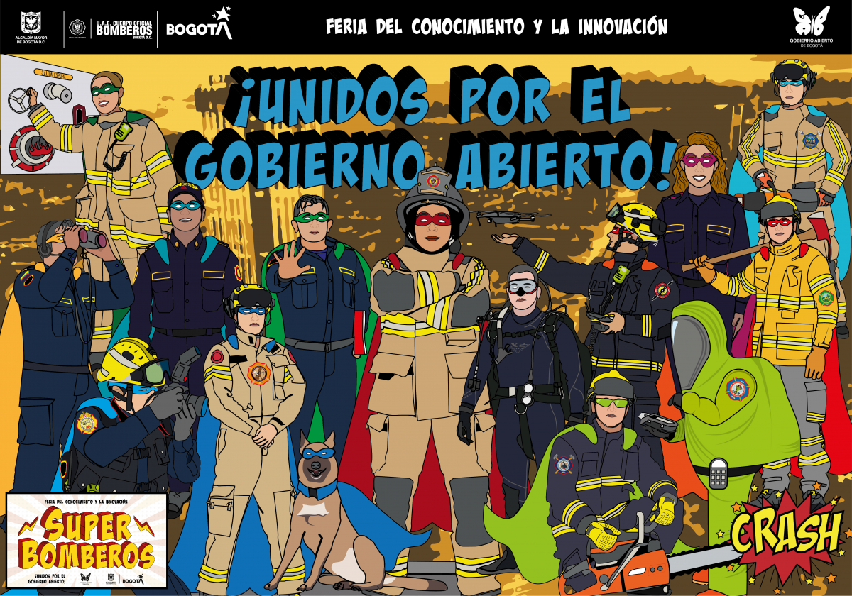 Poster Super Bomberos
