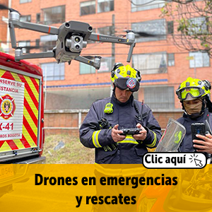 Drones en emergencia y rescates