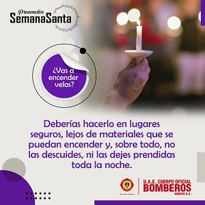 Mano levantando vela