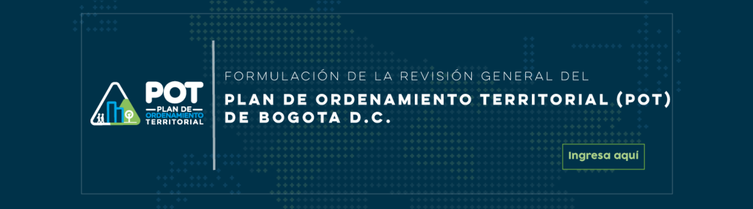 Plan de Ordenamiento Territorial - POT 