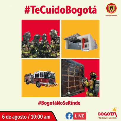 ESTE 6 DE AGOSTO - 10 A.M.: Celebra con nosotros el cumpleaños 482 de Bogotá. ¡Te esperamos!