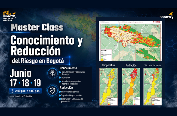 MasterClass de Conocimiento y Reducción del Riesgo en Bogotá