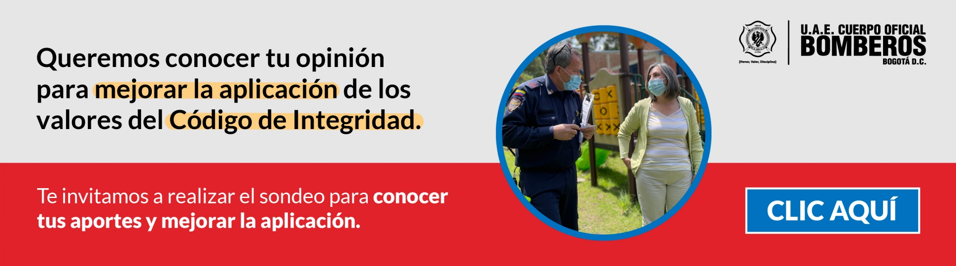 Queremos conocer tu opinión para mejorar