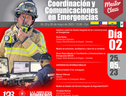 Operación de Coordinación y Comunicaciones en Emergencias en Bomberos Bogotá