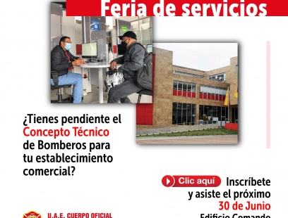 ¿Tiene pendiente el Concepto Técnico de Bomberos para su establecimiento comercial?