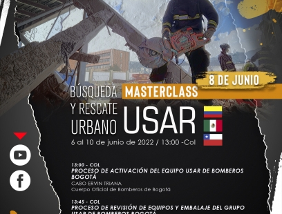 Accede a Proceso de activación del equipo usar de Bomberos Bogotá  Proceso de revisión de equipos y embalaje del grupo usar de Bomberos Bogotá