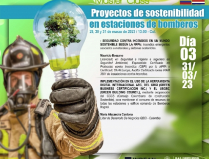 MasterClass Proyectos de Sostenibilidad en las Estaciones de Bomberos