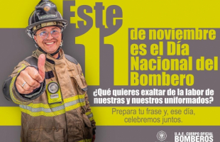 11 de noviembre día nacional del Bombero