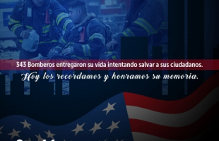 343 Bomberos entregaron su vida intentando salvar a sus ciudadanos.
