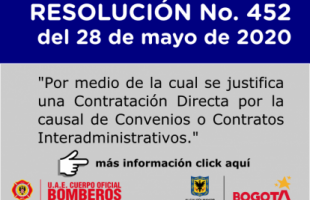 RESOLUCIÓN No. 452 del 28 de mayo de 2020