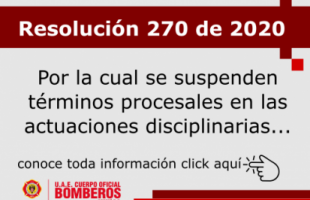 Resolución 270 de 2020