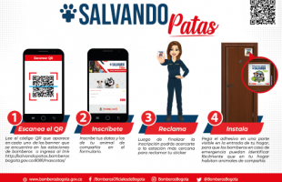 Conoce los pasos para reclamar tu stiker #SalvandoPatas