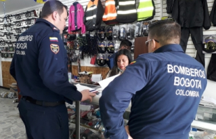 Se reanudan las inspecciones técnicas de seguridad humana en establecimientos de comercio en Bogota