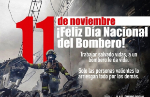 ¡Felicitamos a nuestros Bomberos hoy en su día, gracias por su entrega!