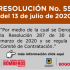 Resolución 559 de 2020