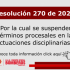 Resolución 270 de 2020