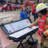 Bomberos Bogotá entrena para atender incidentes en edificaciones de grandes altura