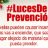 #LucesDePrevención