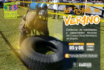 En el marco del cumpleaños 485 de Bogotá