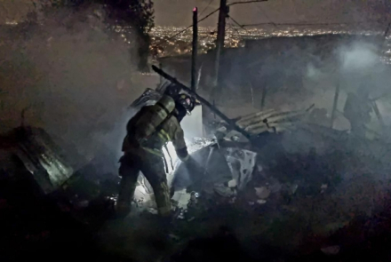 Bomberos Bogotá atendió un incendio en el barrio Arborizadora Alta, al sur de la capital