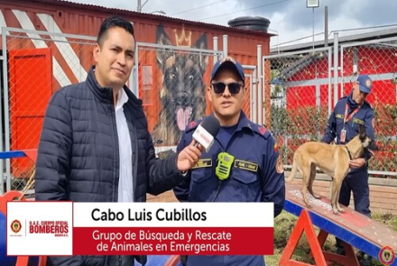 Desde las instalaciones del Grupo Especializado de Búsqueda y Rescate de Animales en Emergencia llega una nueva emisión del informativo #BomberosHoy
