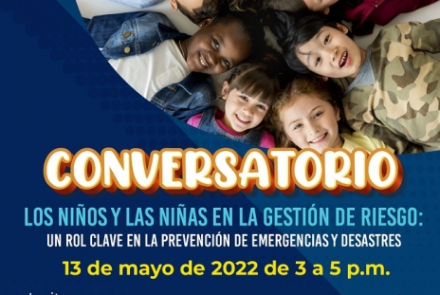 Acceso al Conversatorio - los niñas y las niñas en la gestión de riesgo