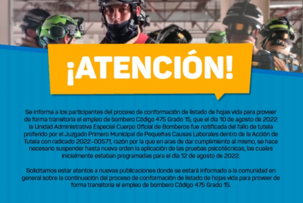 Atención Información Importante