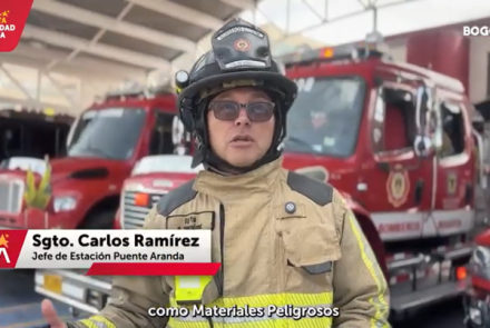 Bomberos Bogotá fortalece