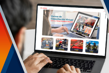 Capacitace con el Cuerpo Oficial de Bomberos Bogotá