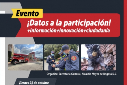 ¡Datos a la participación! +información innovación +ciudadanía